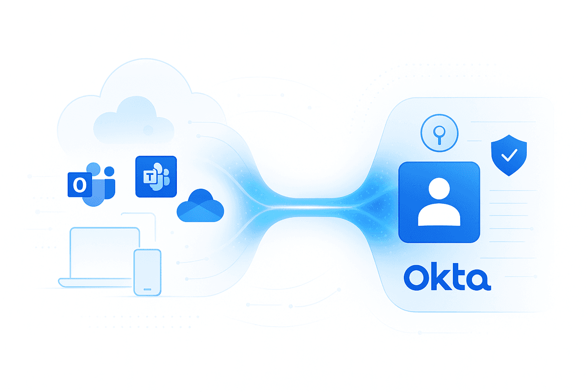 The Real Guide to Integrating & Migrating Microsoft 365 to Okta (Without Breaking Outlook, Teams, or OneDrive)
